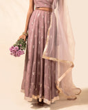 Lavender Dust Lehenga Set