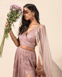 Lavender Dust Lehenga Set