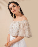 Summer Dew Drops Lehenga Set