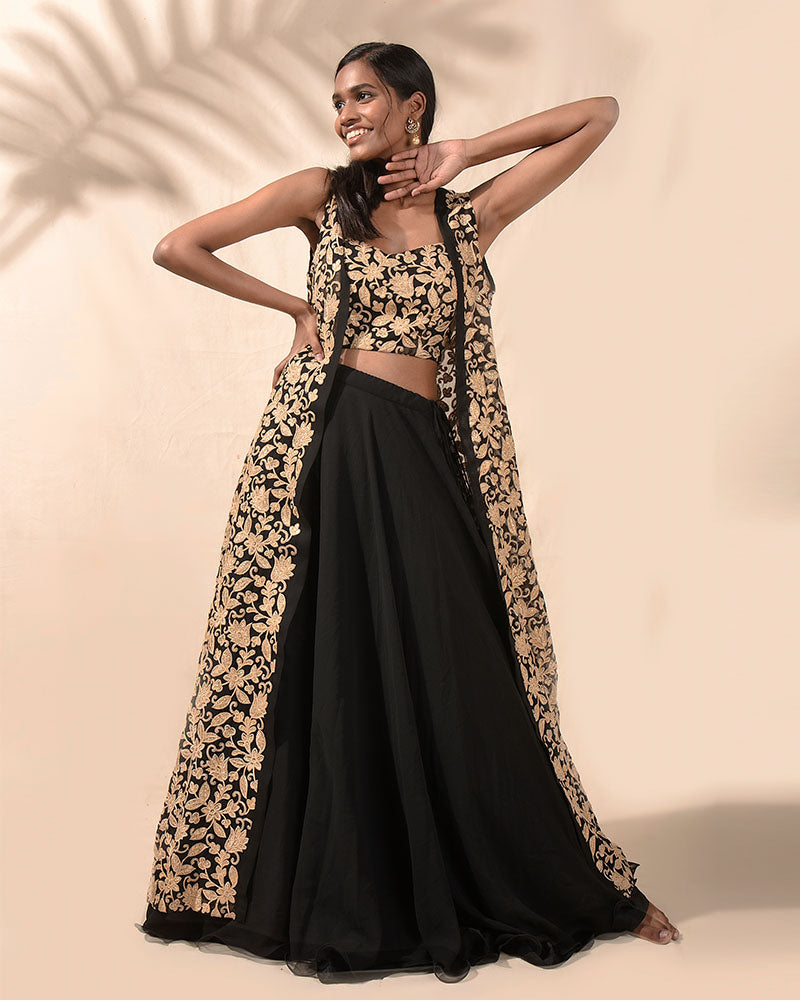 best-and-modern-golden-gown-indian-bridesmaid-dresses | WedAbout