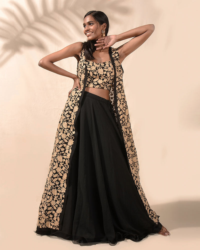black gold indian dresses Brand New Womens Black and Gold Indian Anarkali Dress Size 8